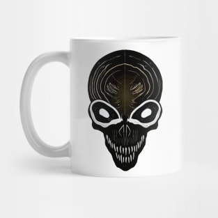 #SkullLove Alien Freaky Eye Skull Mug